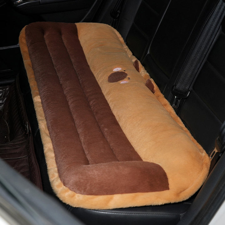 Plush sittepute med dyremønster Skanto