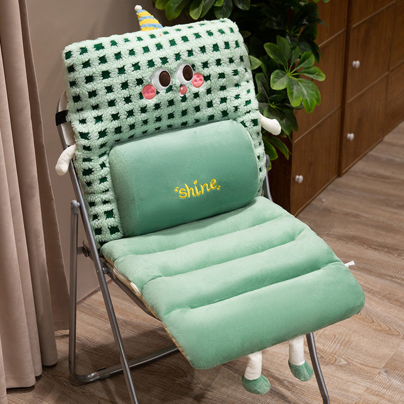 Plush komfort ryggstøttepute Skanto