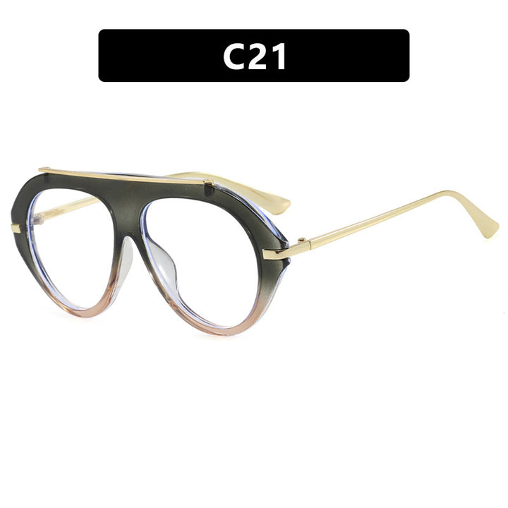 Dame solbrille i elegant heksagon-design Skanto