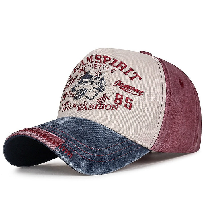 Men's Vintage-Inspired Brodert Ulv Kappe Skanto