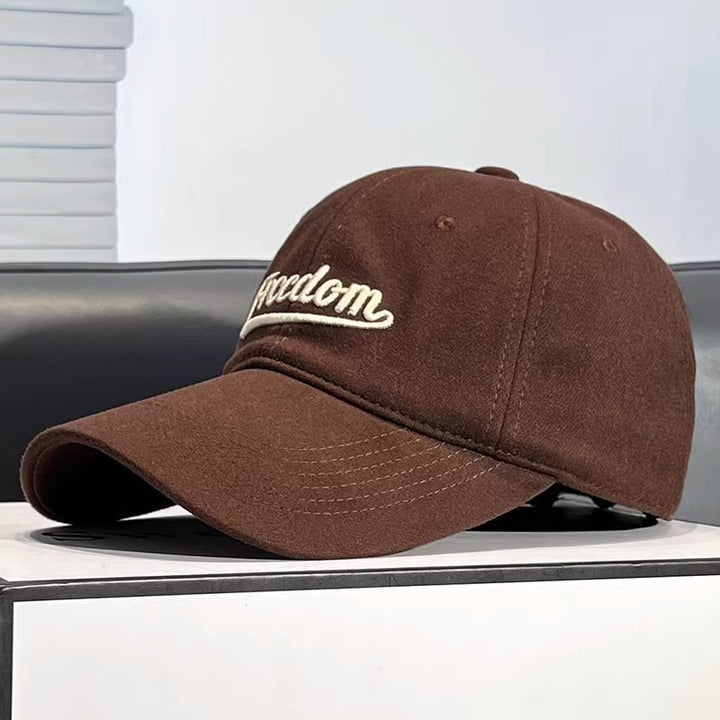Herre Casual Freedom Brodert Baseball Cap Skanto