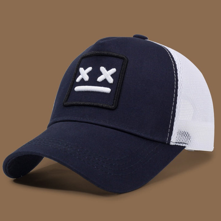 Dame Sports baseball caps med nett sider Skanto