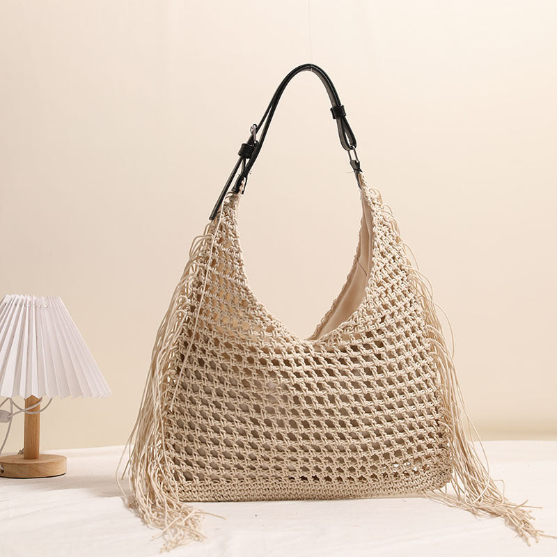 Elegant Håndlaget Skulderveske Skanto