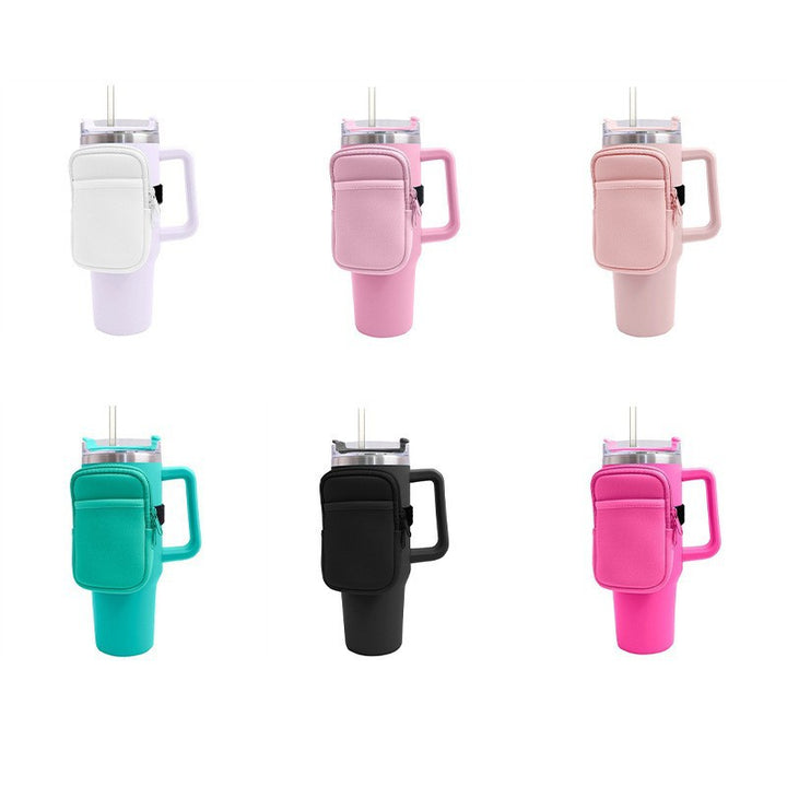 Unisex koppholder med praktisk lomme Skanto