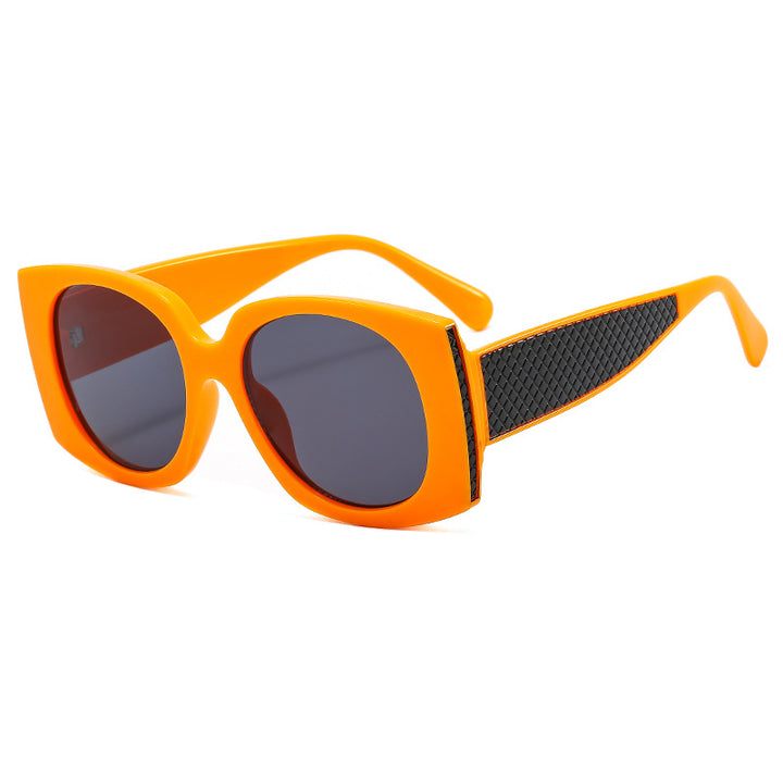 Dame Moderne solbriller i høyteknologisk design med fleksible stenger Skanto