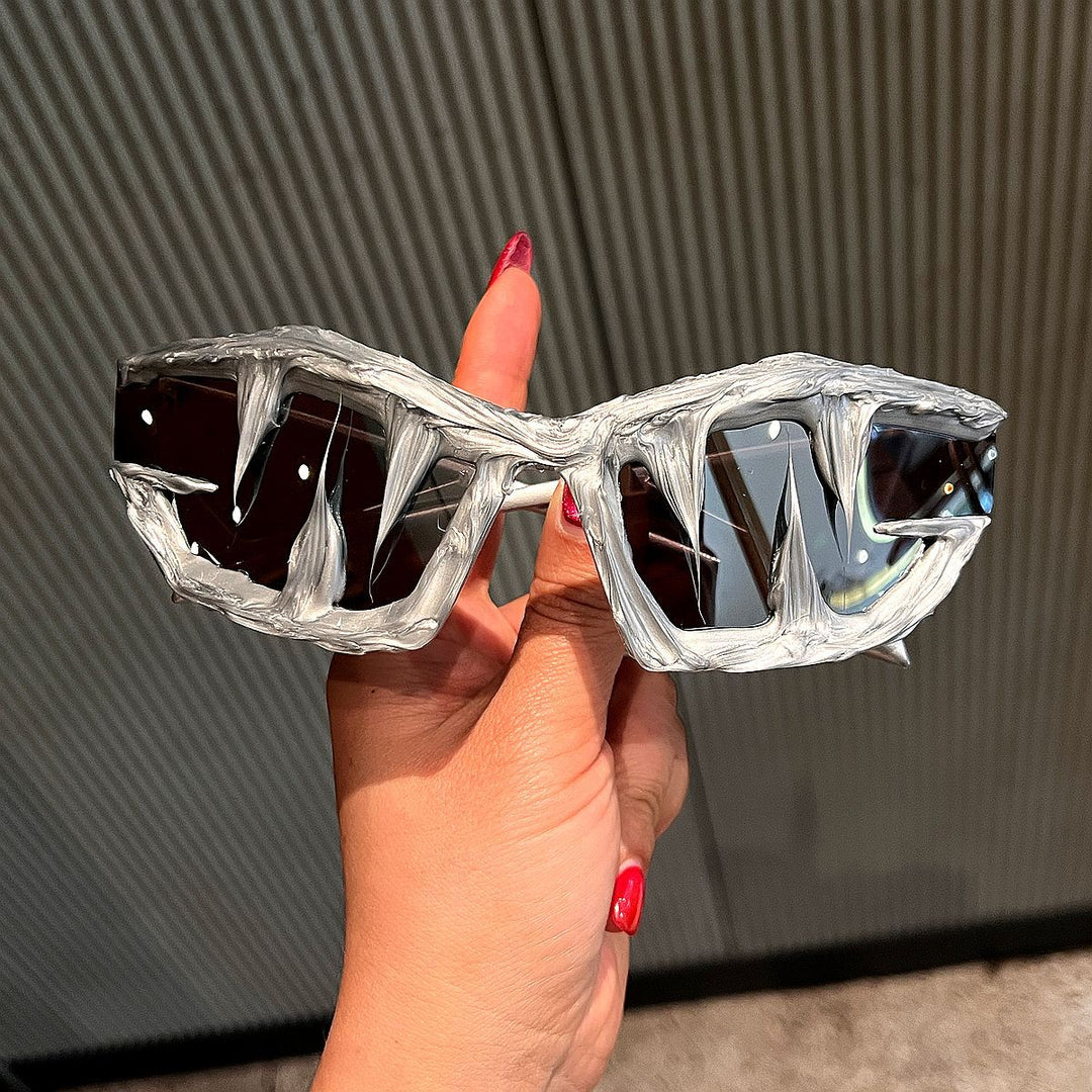 Damer Futuristisk Sports solbrille med ekstraordinær enhjørning design Skanto
