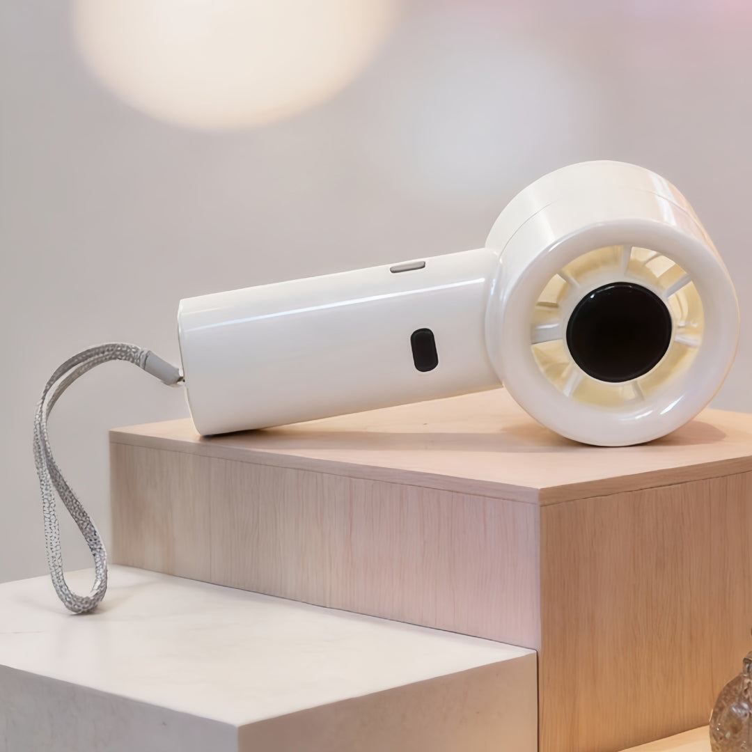 Kvinnes Bærbar USB Håndvifte med Ergonomisk Design Skanto