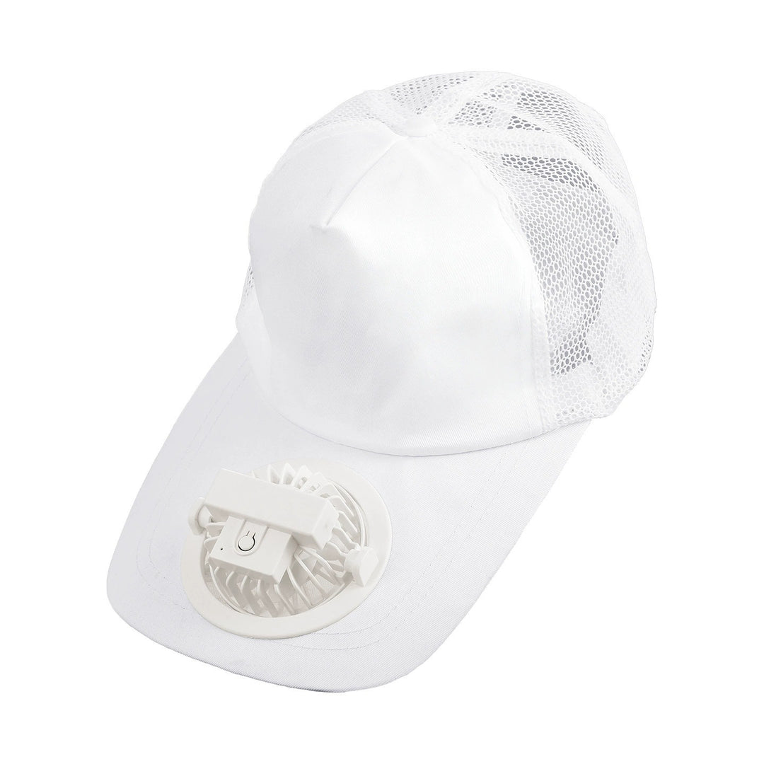 Unisex Kjølende Baseballcaps med integrert Vifte Skanto