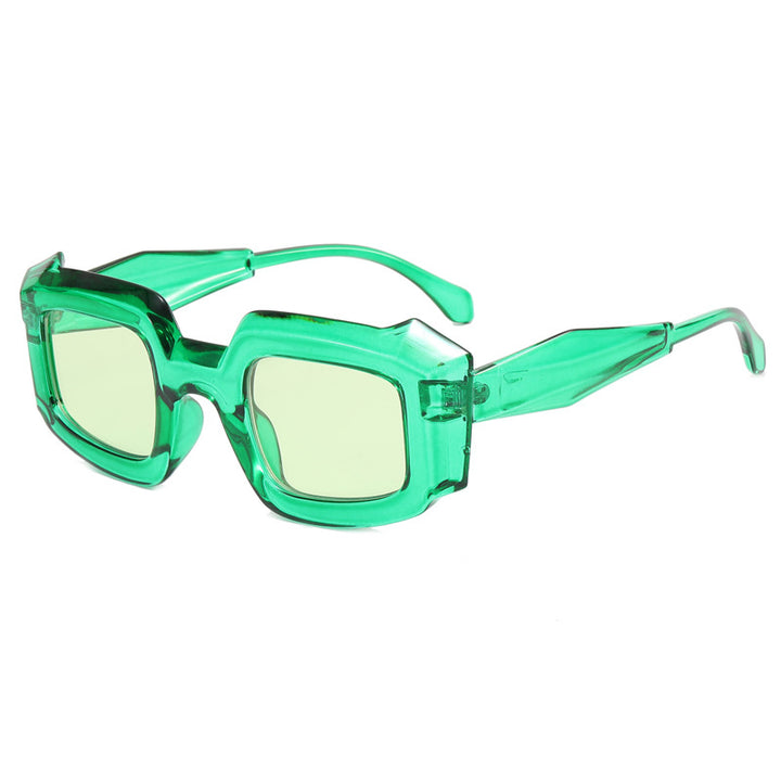 Dame trendy geometriske solbriller Skanto