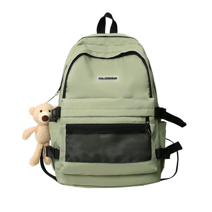 Multi-Pocket Holdbar Skole Ryggsekk
