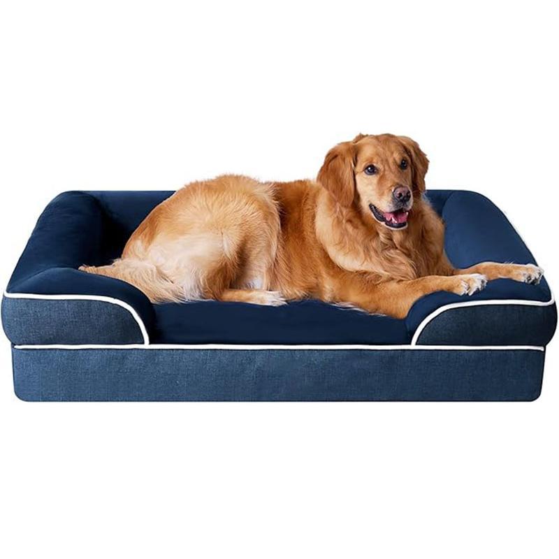 Ortopedisk støttende hundeseng