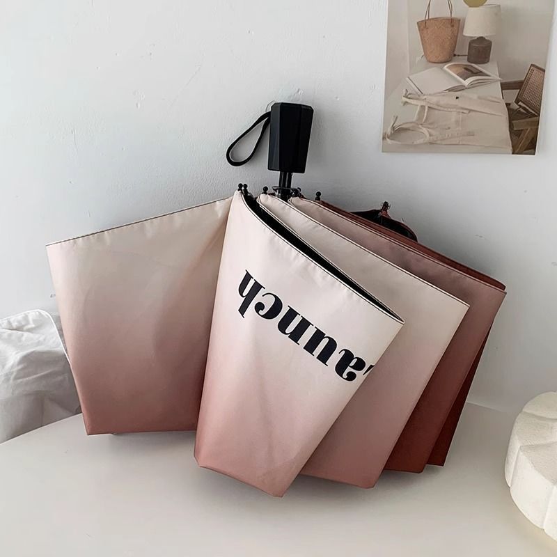 Dame Automatisk Paraply med elegant fargeovergang Skanto