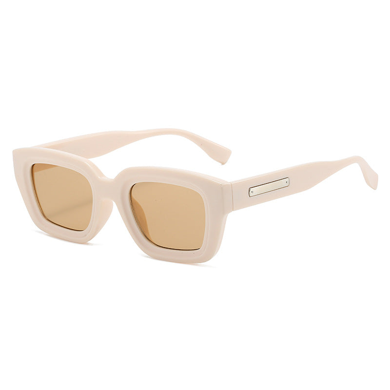 Damer oversized firkantet solbrille Skanto