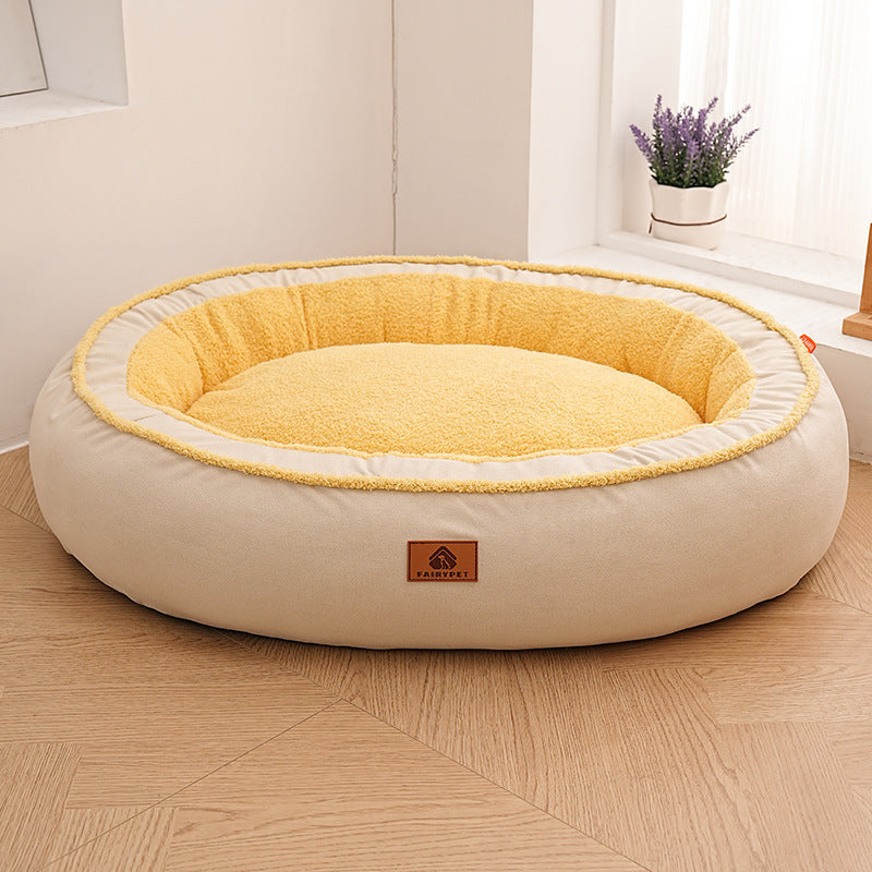 Koselig ortopedisk hundeseng