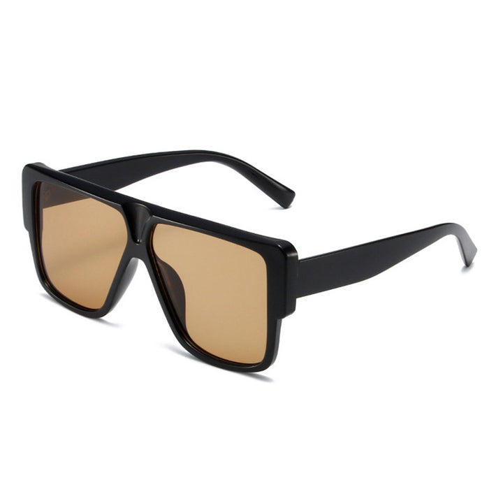 Dame firkantet solbrille med markant ram Skanto