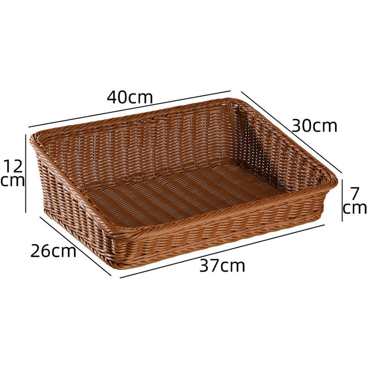 Vevet Oppbevaringskurv Skanto