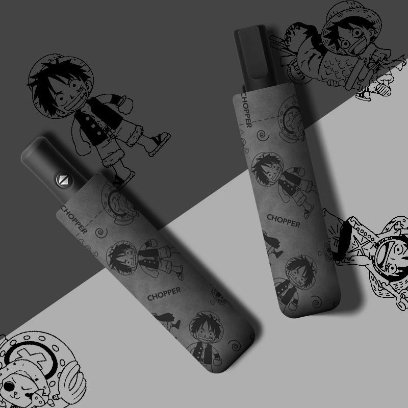 Dame Automatisk Sammenleggbart Regnparaply med høykvalitets One Piece Design Skanto
