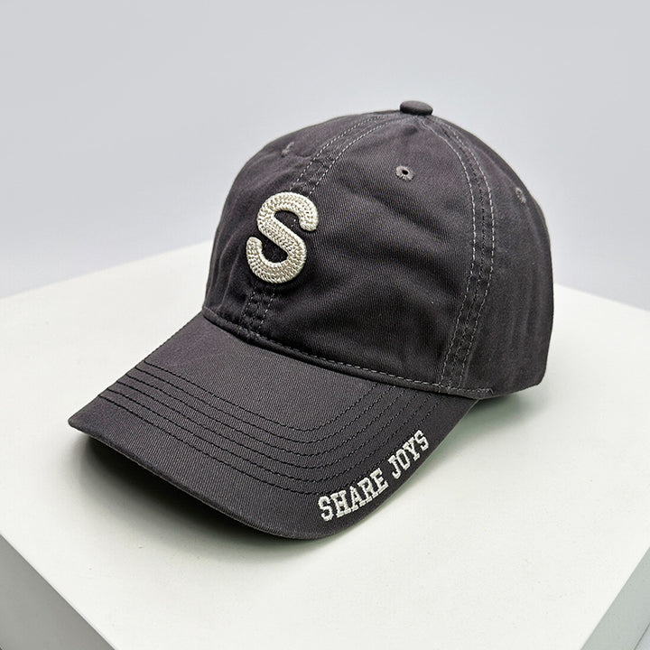 Herre Casual Bomull Slitt Caps Skanto