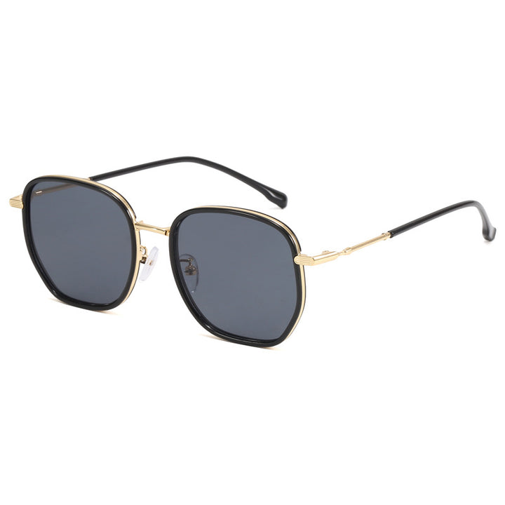 Dame geometrisk oversized solbrille Skanto