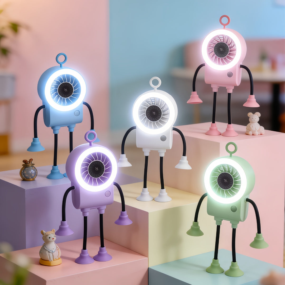 Dame kreativ bordvifte med LED-belysning og fleksibel design Skanto