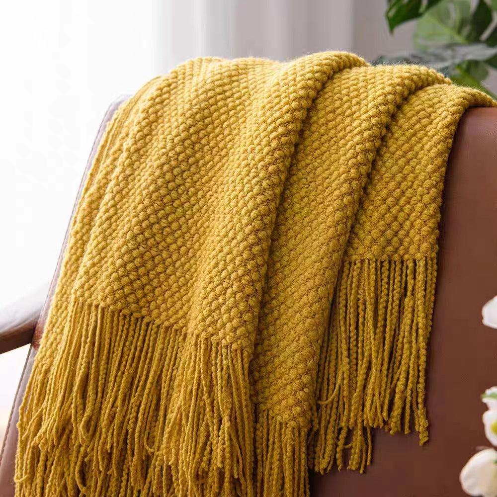 Damer Cozy Vaffel Tekstur Teppet Skanto