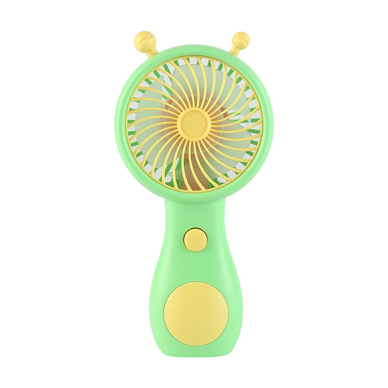 Unisex Mini Snegleformet USB Oppladbar Skrivevifte Skanto