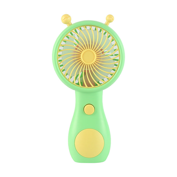 Unisex Mini Snegleformet USB Oppladbar Skrivevifte Skanto
