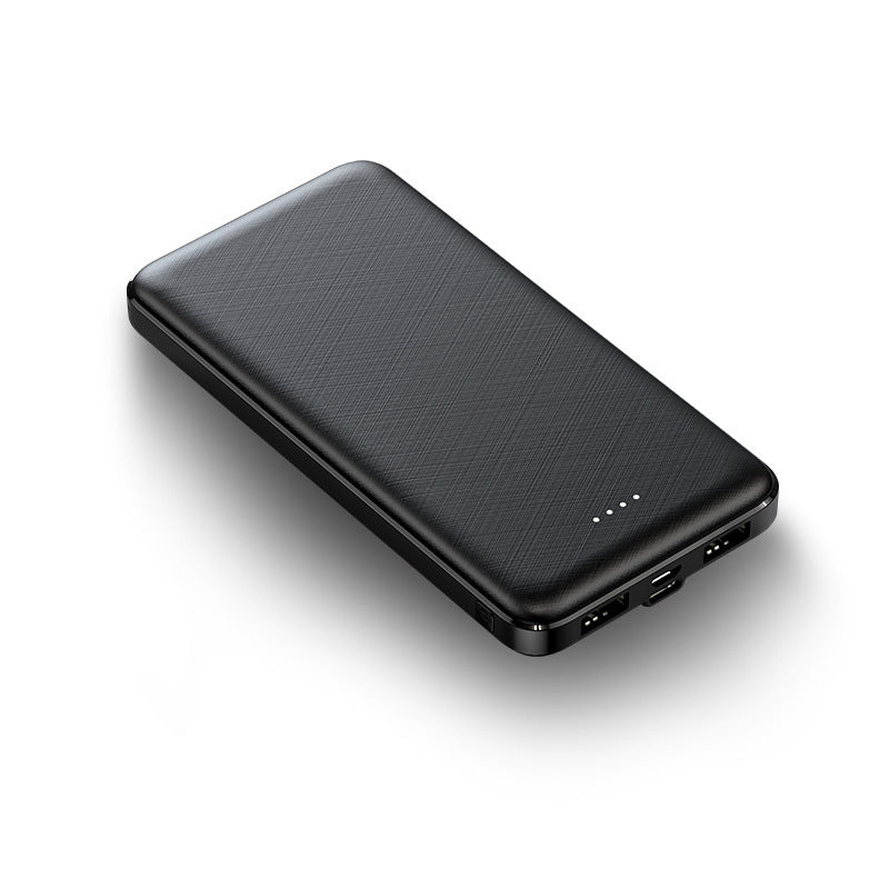 Bærbar Slim Powerbank med hurtigladingsfunksjon Skanto