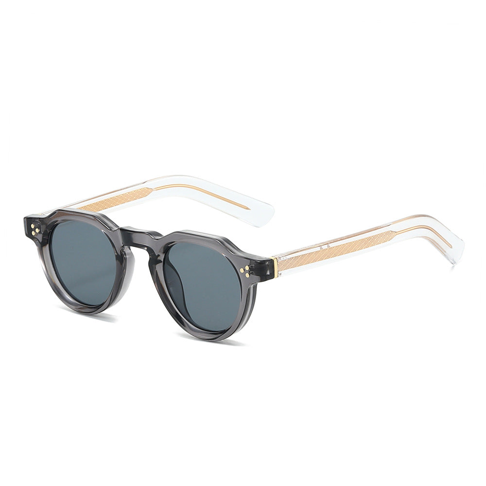 Dame moteriktig solbrille med ekstravagant ramme og UV-beskyttelse Skanto