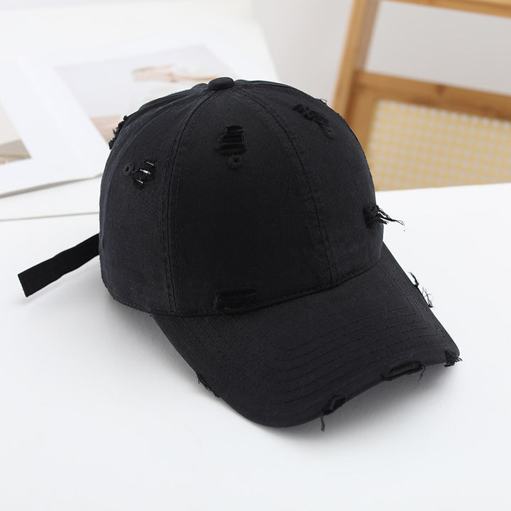 Dame casual Destroyed-basecap Skanto