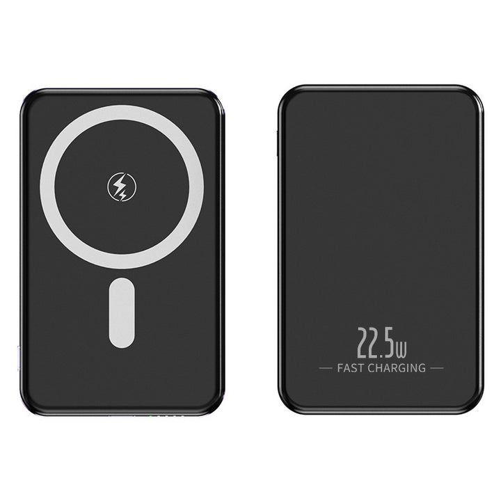 Magnetisk powerbank med hurtig Qi-ladeteknologi Skanto