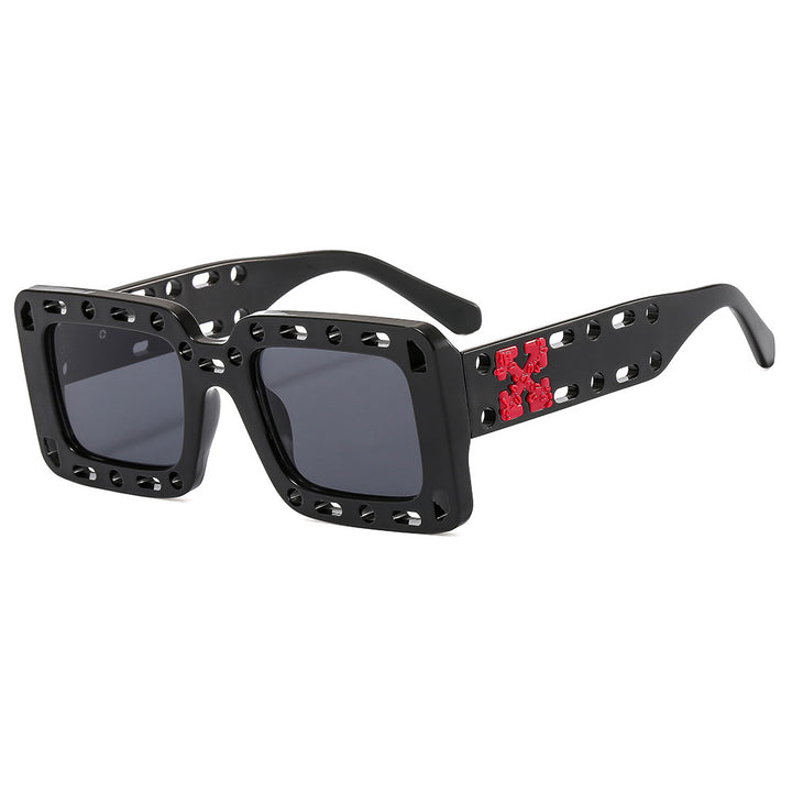 Dame Modische Solbrille med unik design Skanto
