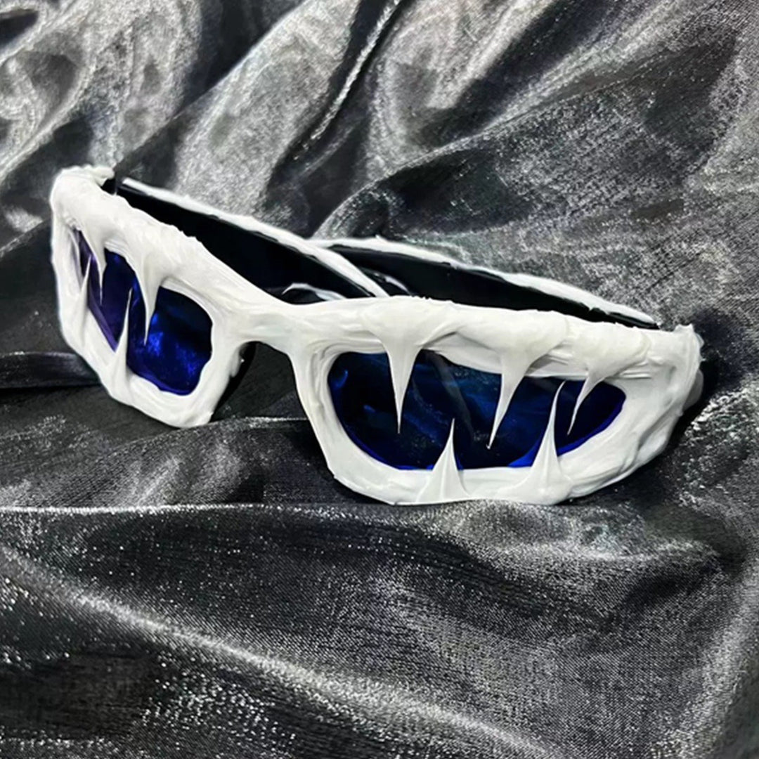 Dame Sport solbriller med kreativt monster-design Skanto