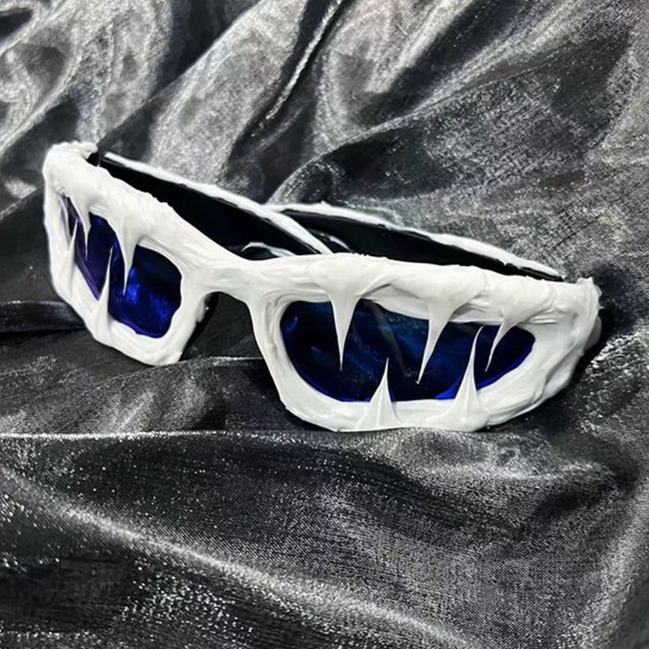 Dame Sport solbriller med kreativt monster-design Skanto