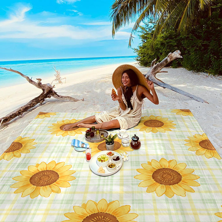 Mandala Design Strandmat Skanto