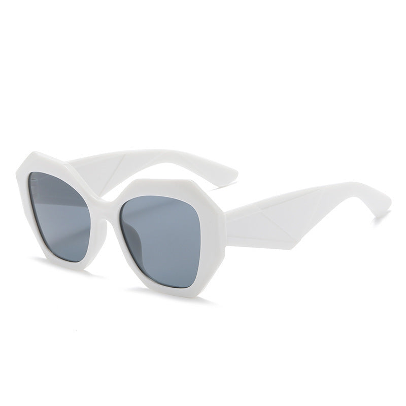 Damer eksepsjonell polygonal solbrille Skanto
