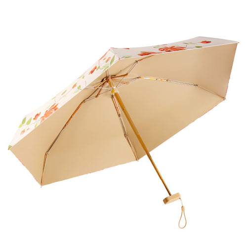 Dame Faltende Regnparaply med fruktig design Skanto