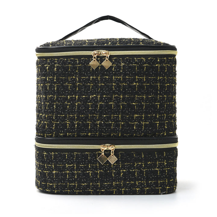 Kosmetikk organizer bag med elegant stoff Skanto