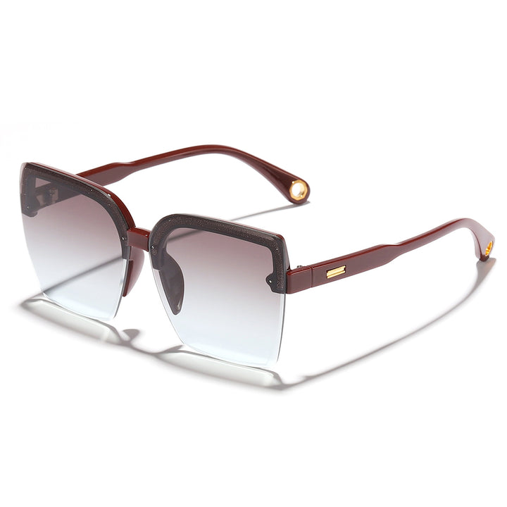Dame moter solbrille med elegant gradient-design Skanto