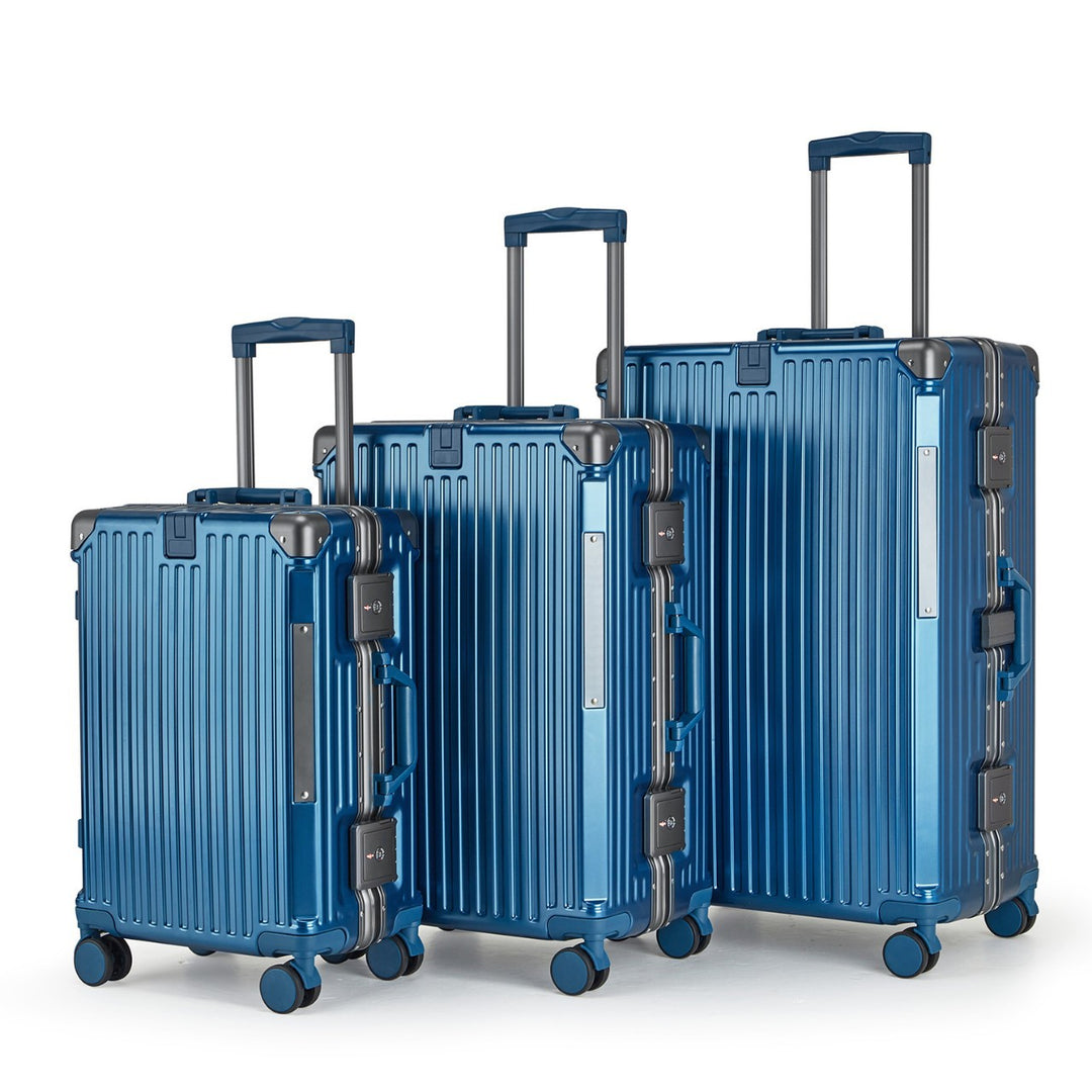 Unisex Aluminium Hard Shell Reisebagasjesett Skanto