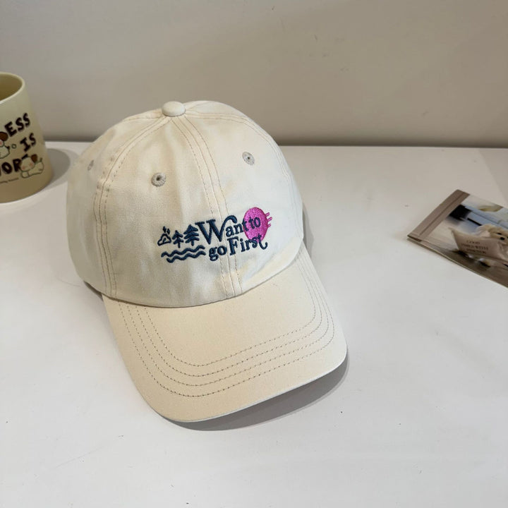 Kvinne Casual Brodert Baseball Caps Skanto 1783921861