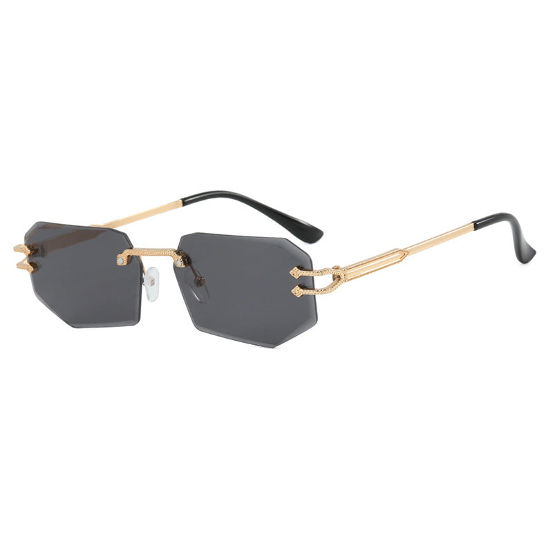 Damer geometrisk mote-solbrille Skanto