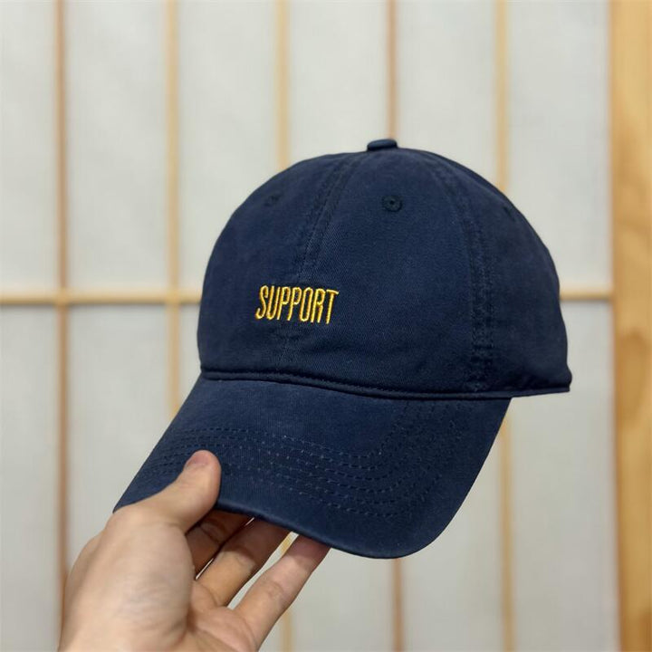 Herre Støttende Brodert Bomulls Baseball Caps Skanto