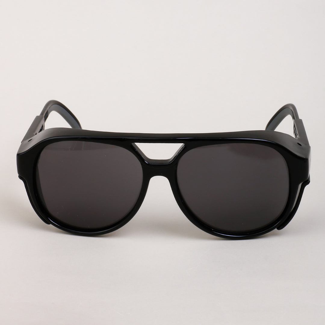 Dame oversized solbriller i geometrisk design med robust ramme og polarisert glass Skanto