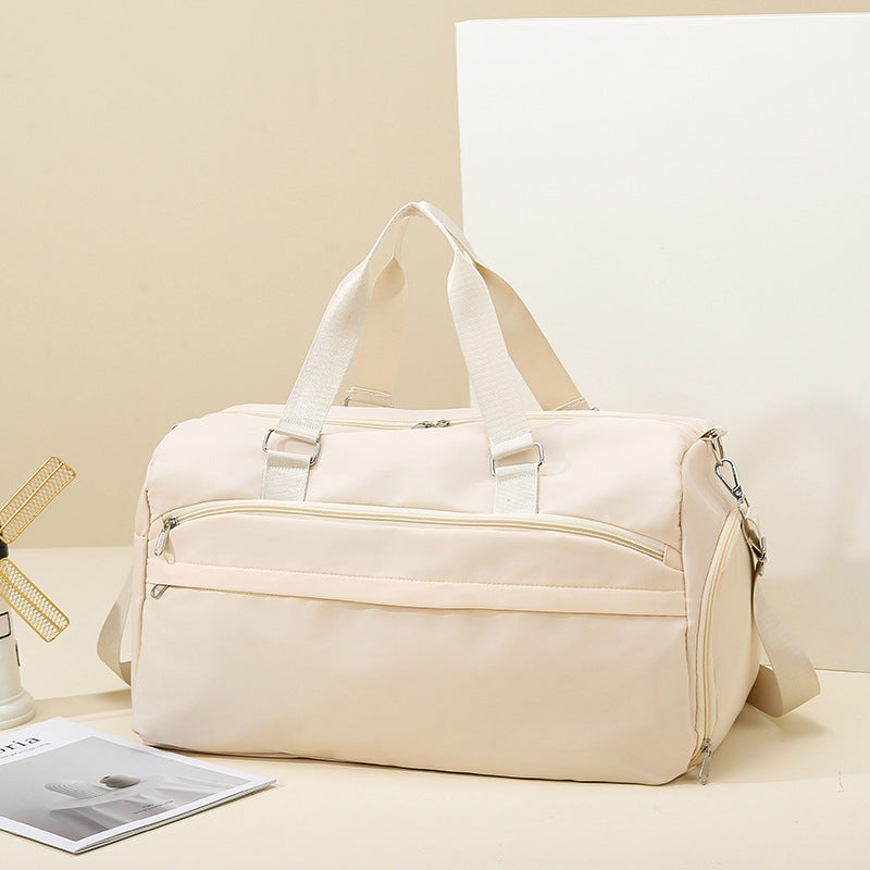 Sporty fritid duffel bag med smarte rom Skanto
