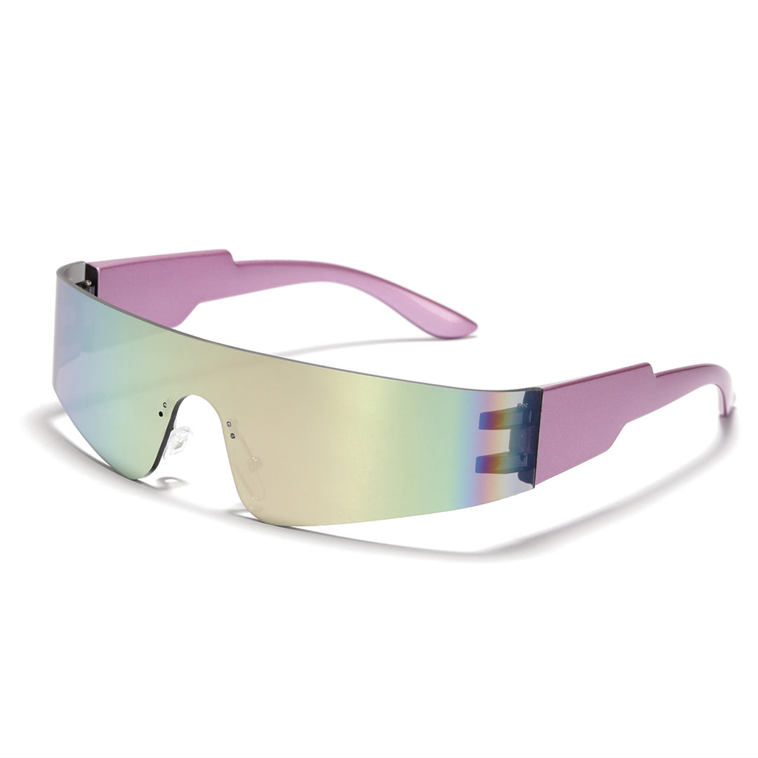 Dame futuristiske sports solbriller med optimal UV-beskyttelse Skanto
