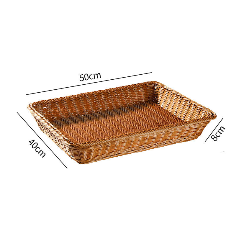 Rektangulær Vevd Serveringskurv Skanto