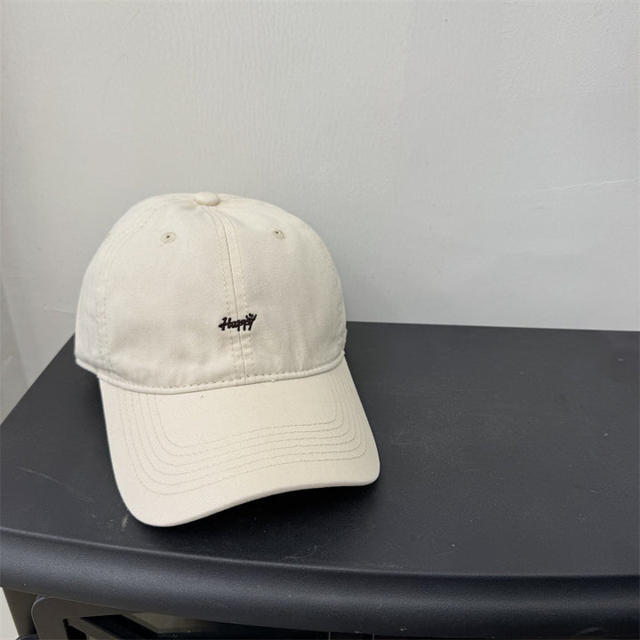 Herre Råkantet Bomull Justerbar Baseball Caps Skanto