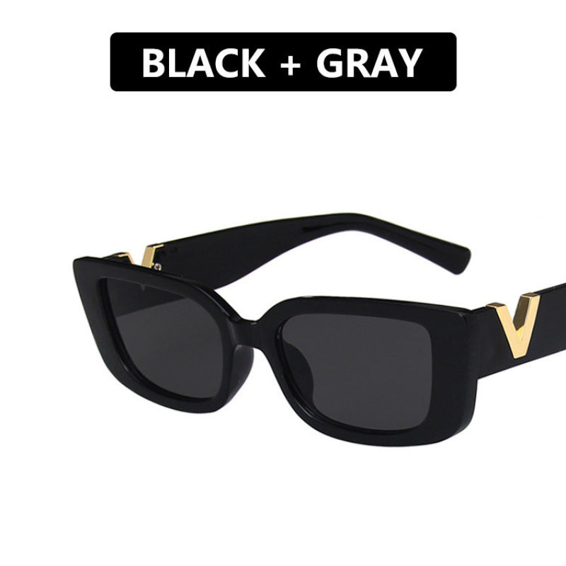 Dame elegant kuttet solbrille i moderne design Skanto
