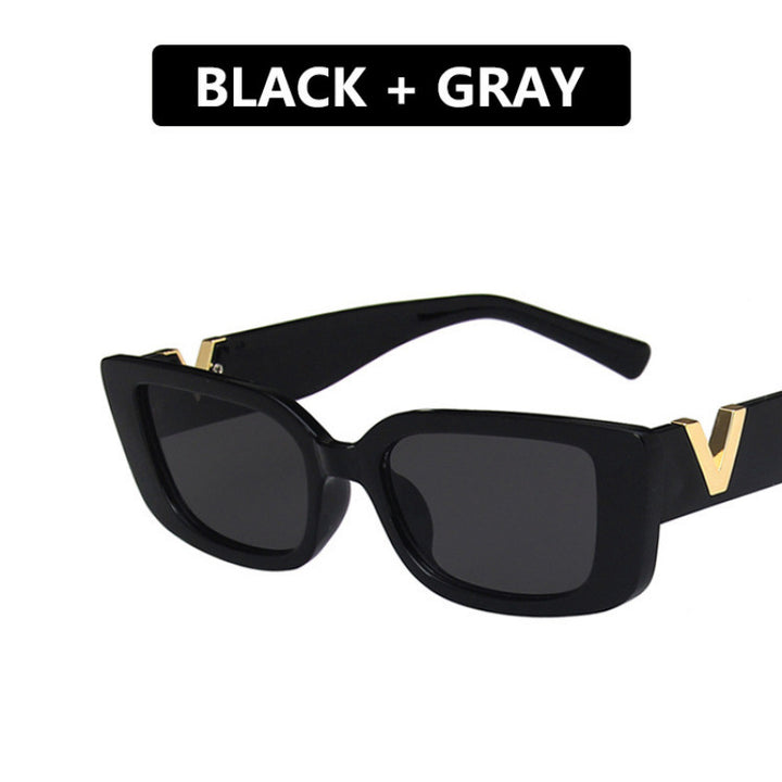 Dame elegant kuttet solbrille i moderne design Skanto